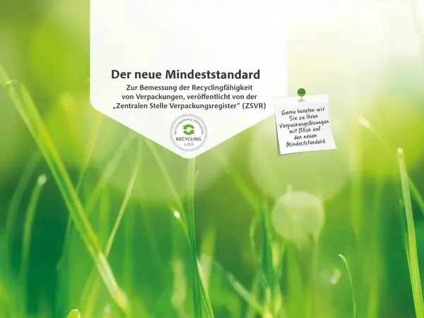 Nachaufnahme von Gräsern mit Einsteigstext zum Mindeststandard